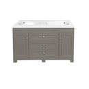 SUZIE - Gris léger 47 pouces DOUBLE